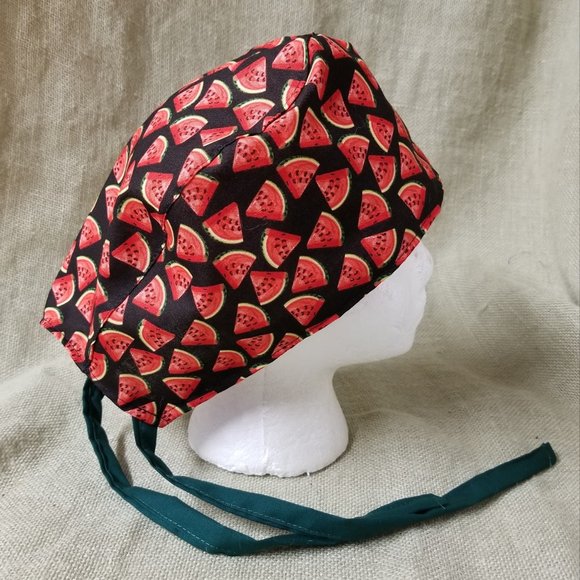 Water Melon Slice Surgical Scrub Cap - Picture 4 of 4